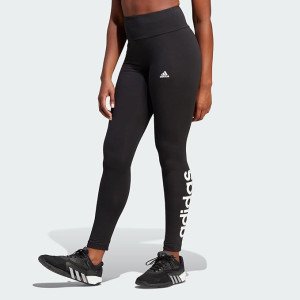 Adidas W Lin Leg Collants Femme Blanc/Noir