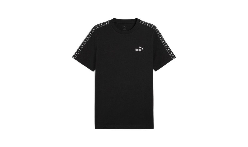 Puma ESS TAPE TEE noir