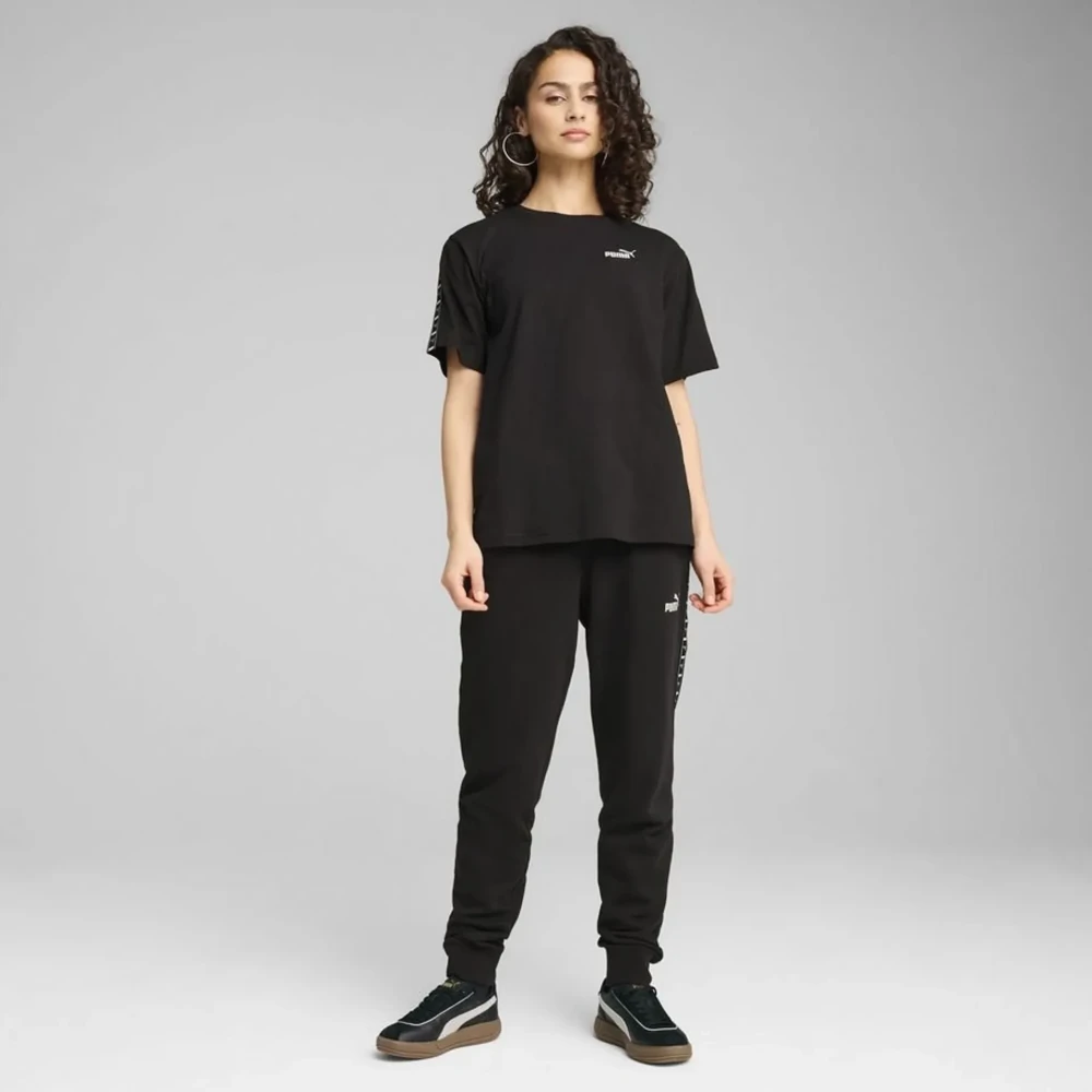 PUMA T-Shirt ESS Tape Relaxed - Black