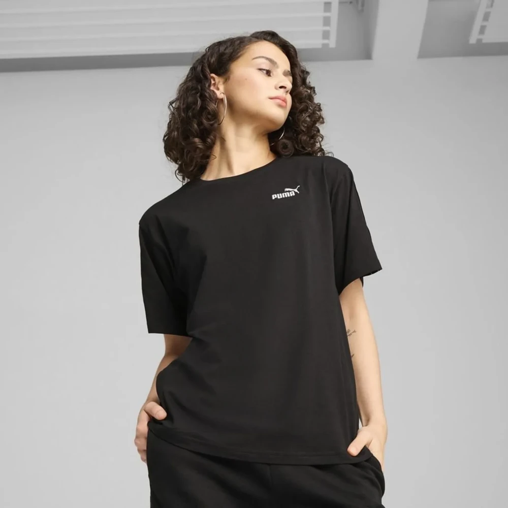 PUMA T-Shirt ESS Tape Relaxed - Black