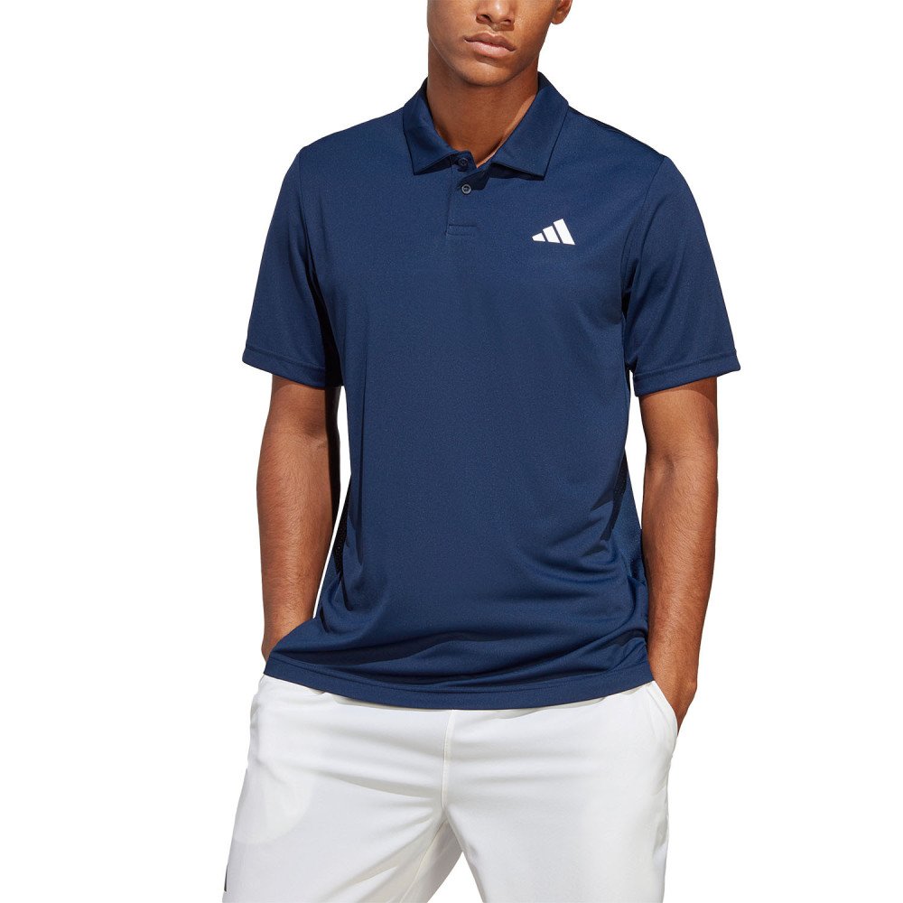 Adidas Club Logo Polo Collegiate Navy