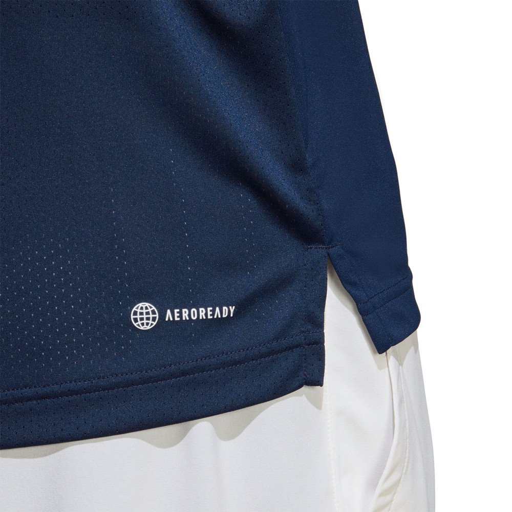 Adidas Club Logo Polo Collegiate Navy