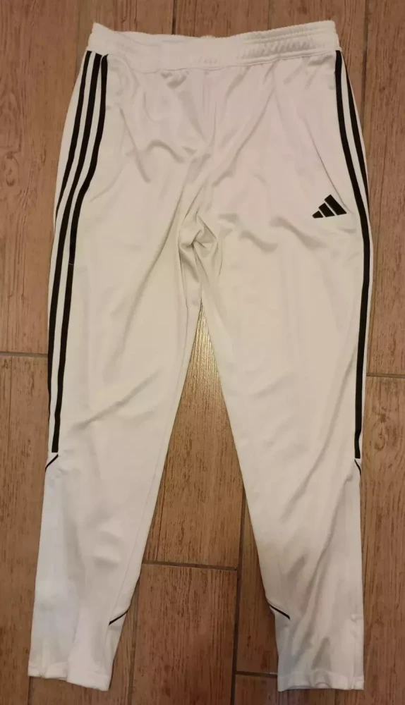 Adidas HS3531 Men's SZ XL Tiro 23 Football League White Pants Soccer Athletic