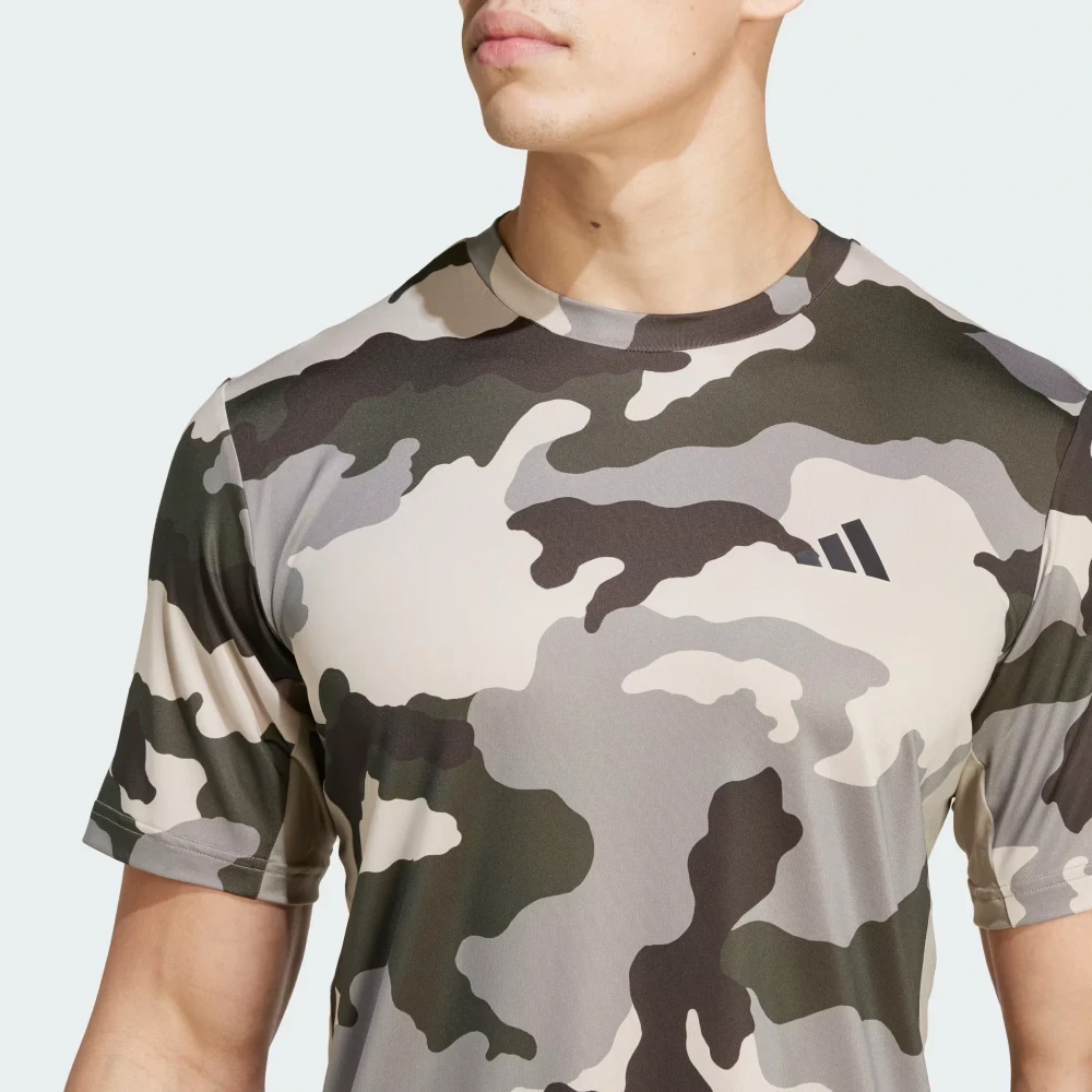 Train Essentials Camo Allover Imprimé T-shirt