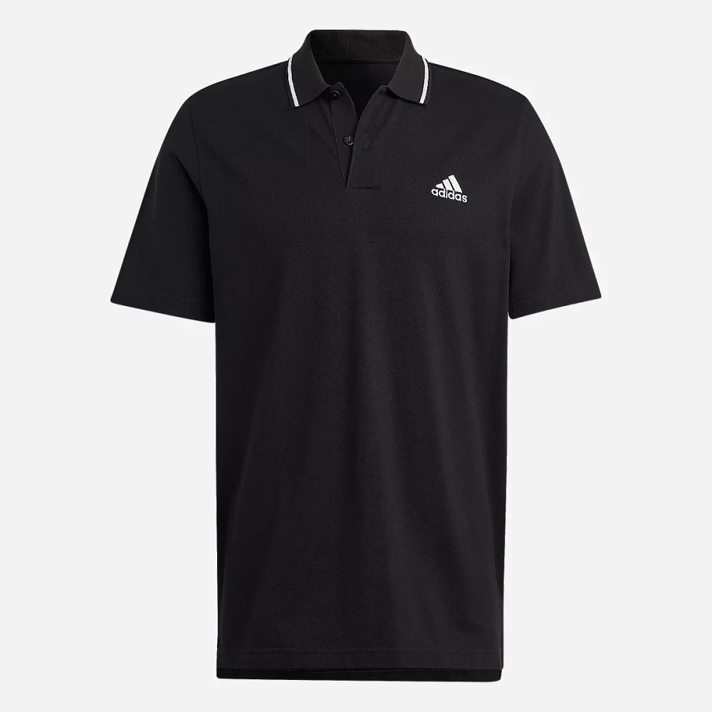 Polo à manches courtes homme petit logo en piqué Essentials