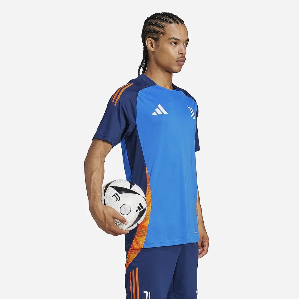 Maillot d'entraînement de football homme Juventus Tiro 24 Competition Bleu