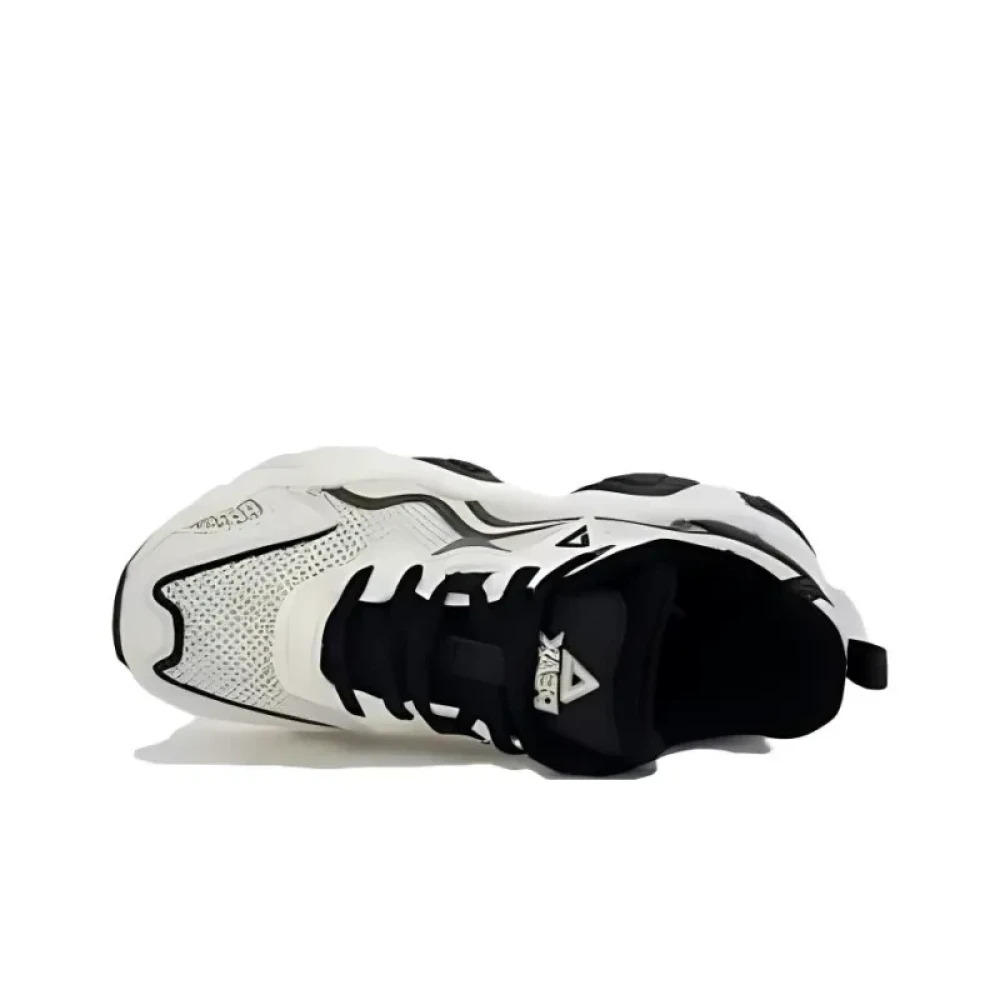 PEAK Durable Breathable Low-Top Chunky Sneakers Women's Beige White Black