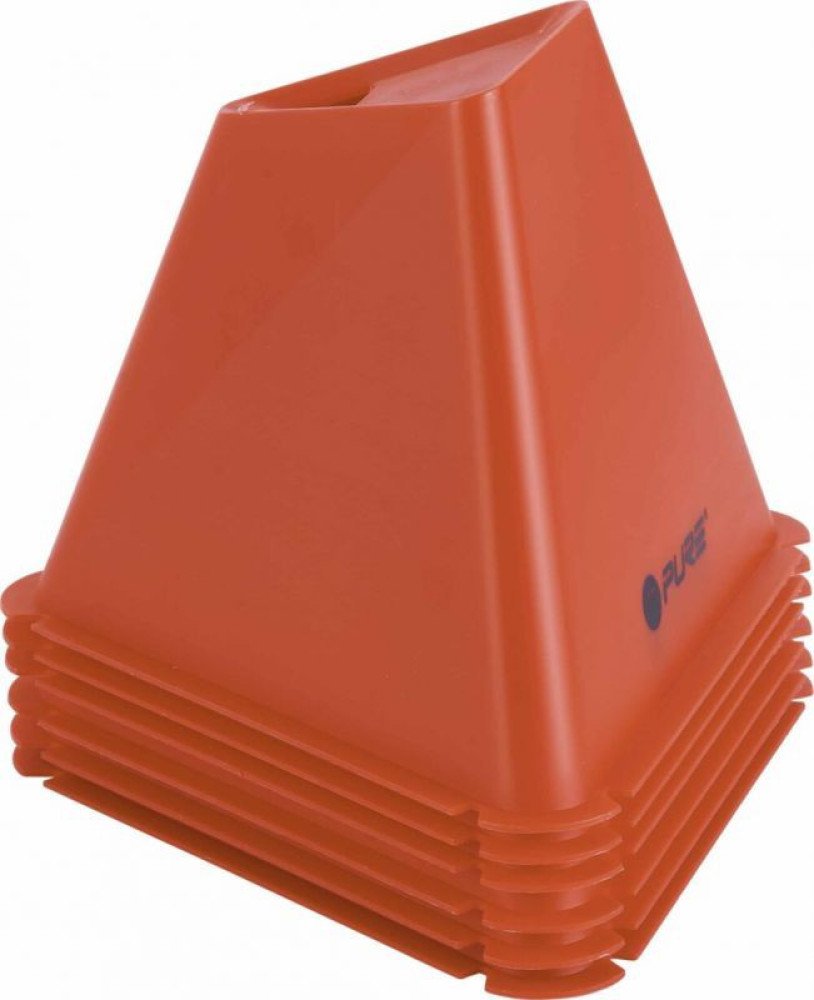 Set de 6 cônes triangulaires Pure2Improve