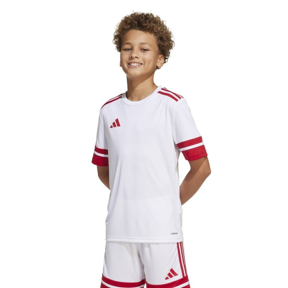 T-Shirt adidas Performance - SQUA25 JSY Y - Blanc/Noir