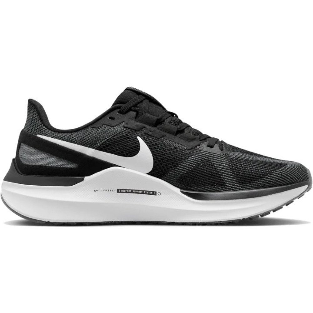 Nike Structure 25 Running Shoes Hommes - noir/blanc-gris fer DJ7883-002