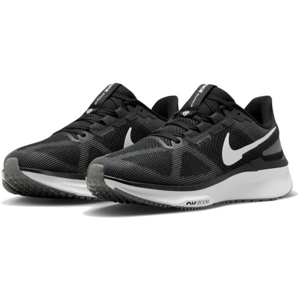 Nike Structure 25 Running Shoes Hommes - noir/blanc-gris fer DJ7883-002