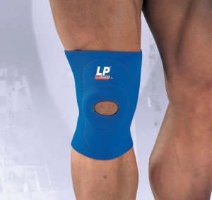 Support de genou rotule ouverte