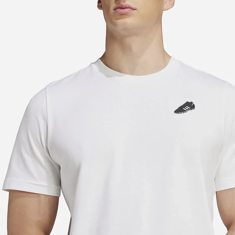 Tee-shirt de football homme graphique Copa Signature Blanc