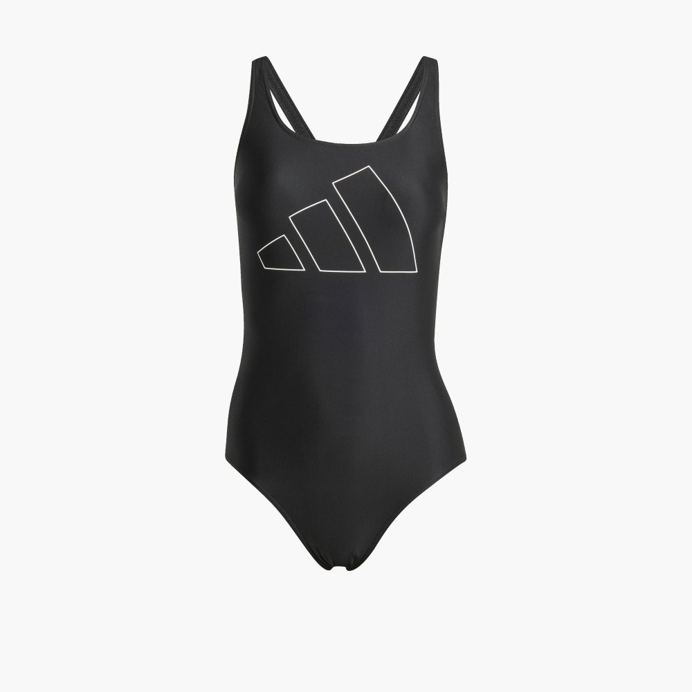 adidas Women's Big Bars X-Back Swimsuit JE1920