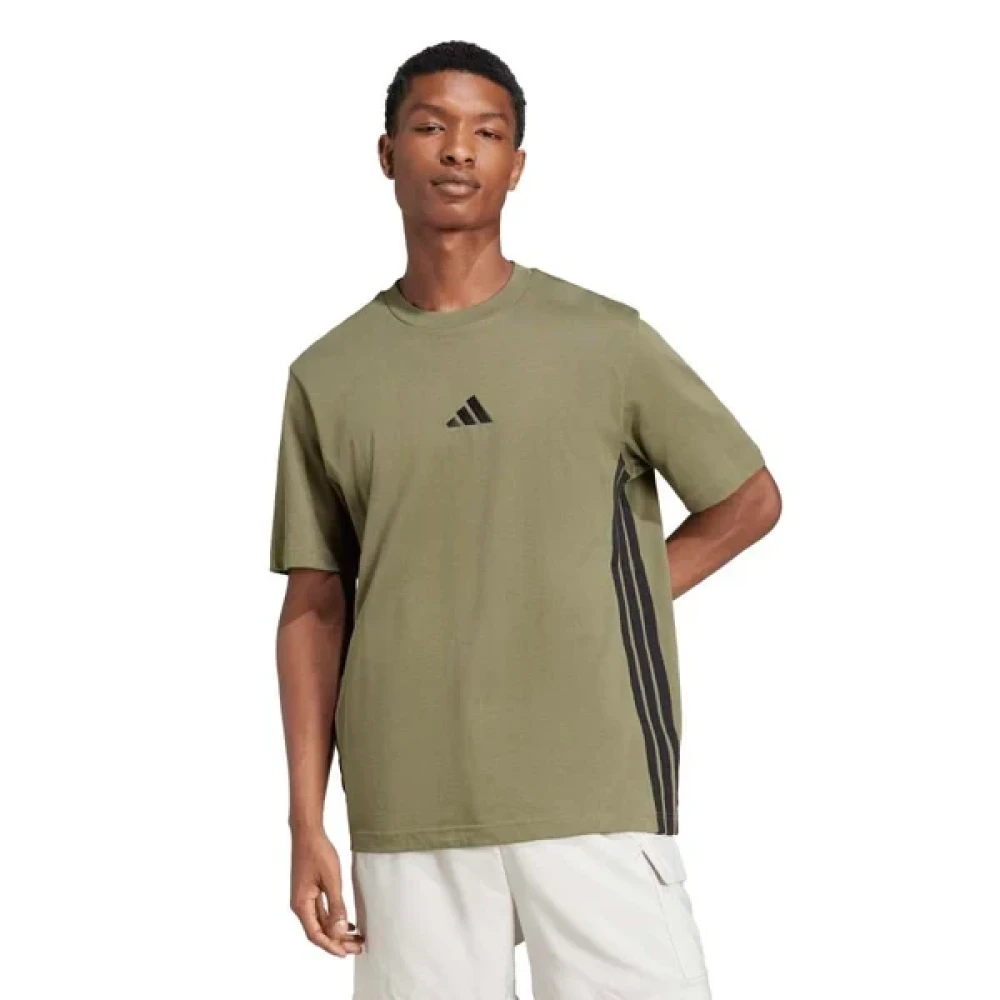 Essentials 3-Stripes Single Jersey Tee