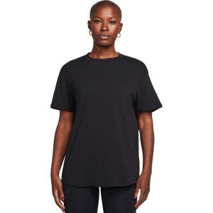 T-Shirt Femme W NK ONE RELAXED DF SS TOP Noir