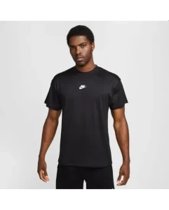 T-Shirt Homme M NSW MESH M90 SS TOP Noir