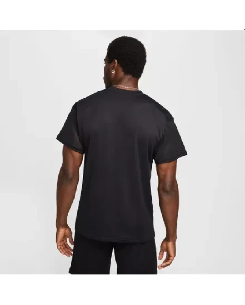 T-Shirt Homme M NSW MESH M90 SS TOP Noir