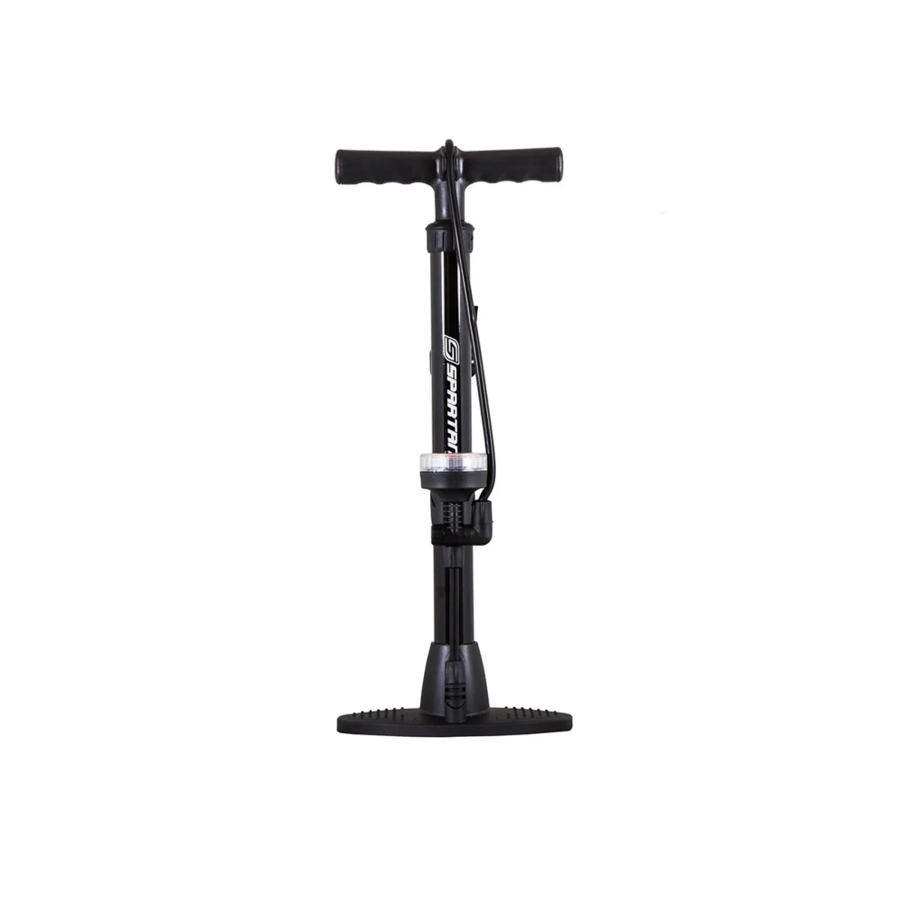 Pompe à vélo Spartan avec jauge
