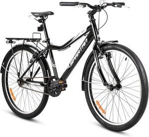 Spartan 24" Metro Bike, Vélo de banlieue, Noir gris