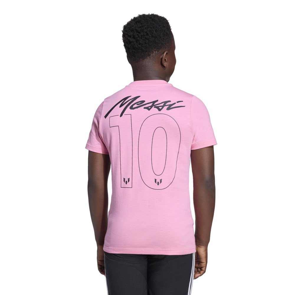 T-shirt graphique nom et numéro enfant Messi