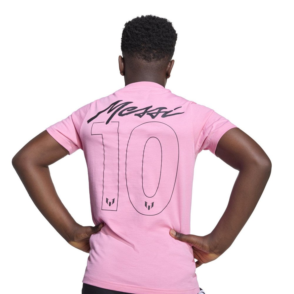 T-shirt graphique nom et numéro enfant Messi