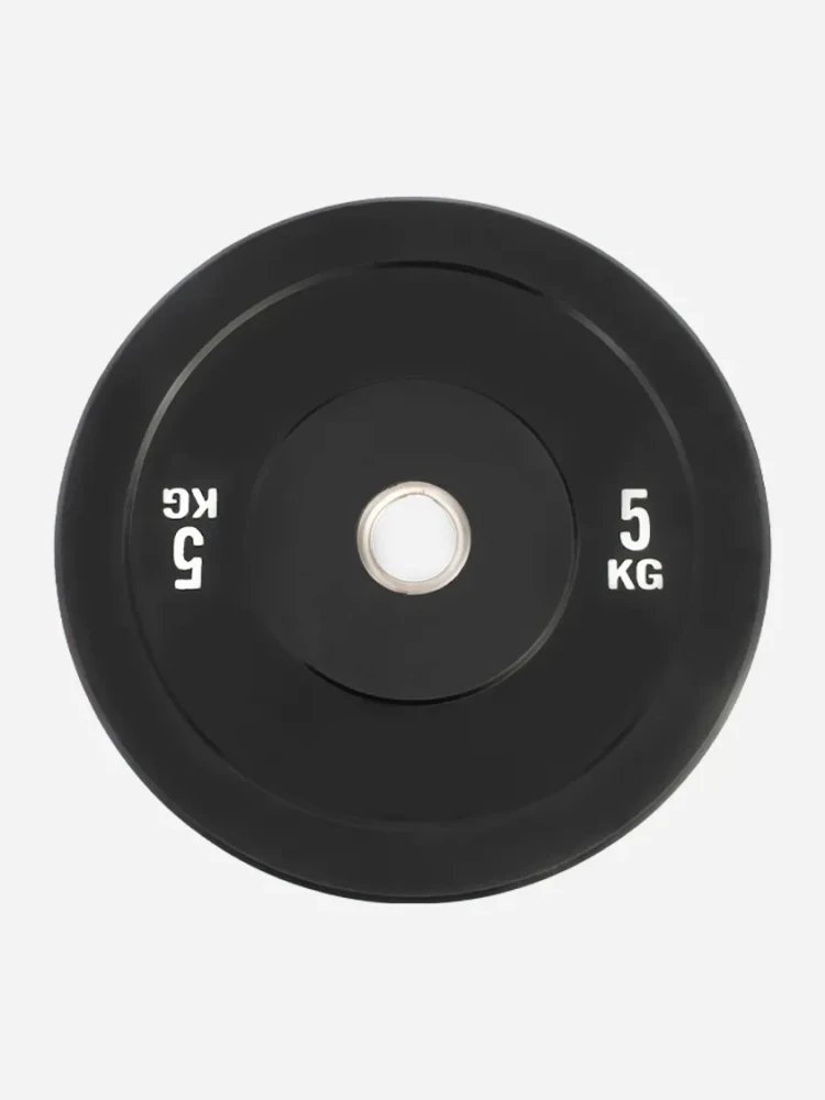 Plaques de poids recouvertes de caoutchouc avec alésage de 30 mm